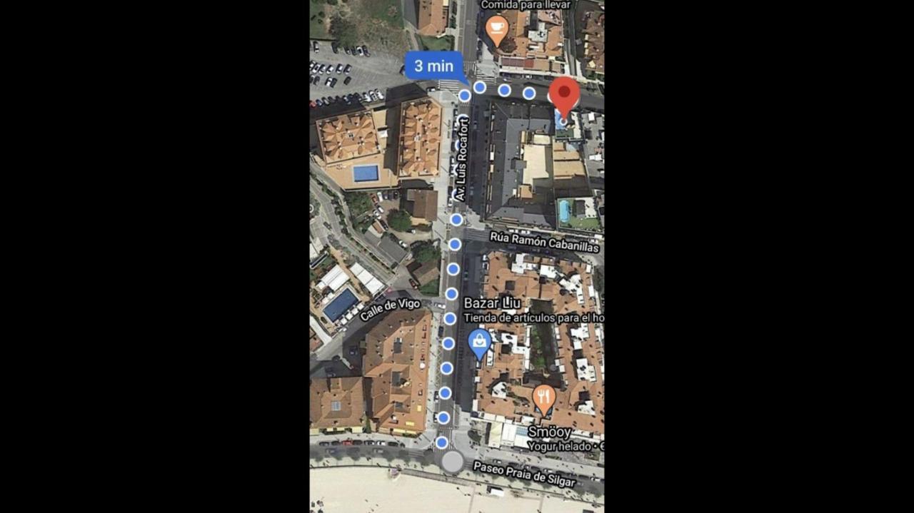 Enjoy Sanxenxo,200M Playa, Balcon Vistas Cies, Piscina & Terraza Azotea,2 Plazas Garaje, 2 Banos, Muy Luminoso, Muy Tranquilo,Muy Equipado, Centrico Apartment Luaran gambar